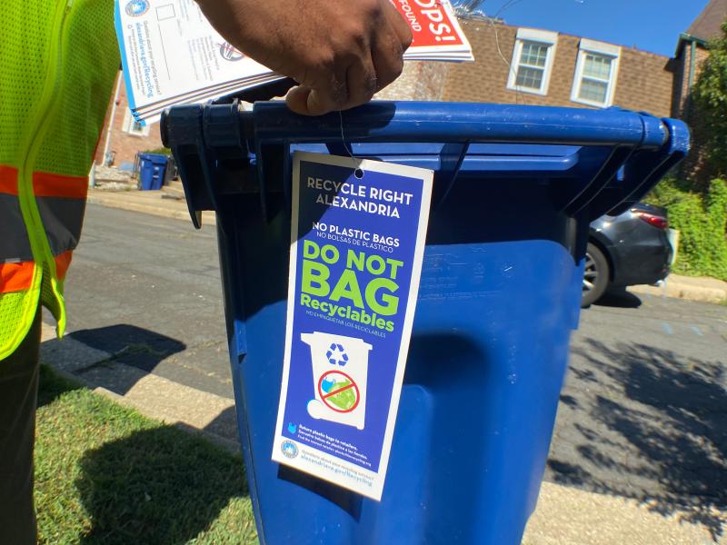Recycling at Home City of Alexandria, VA